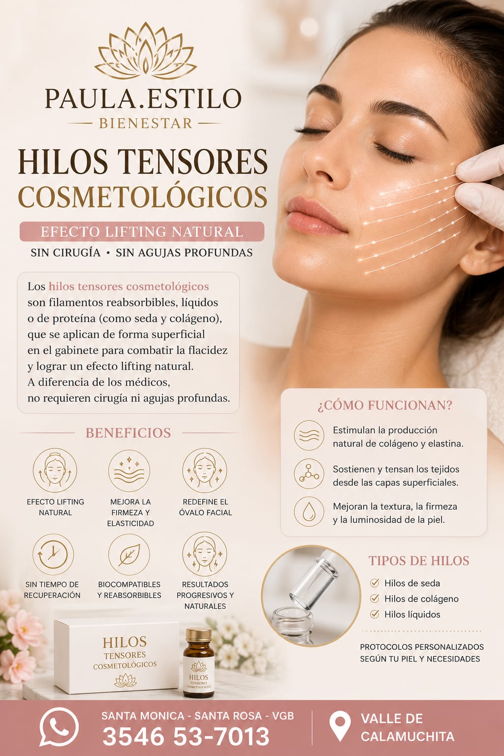 Hilos Tensores Cosmetológicos