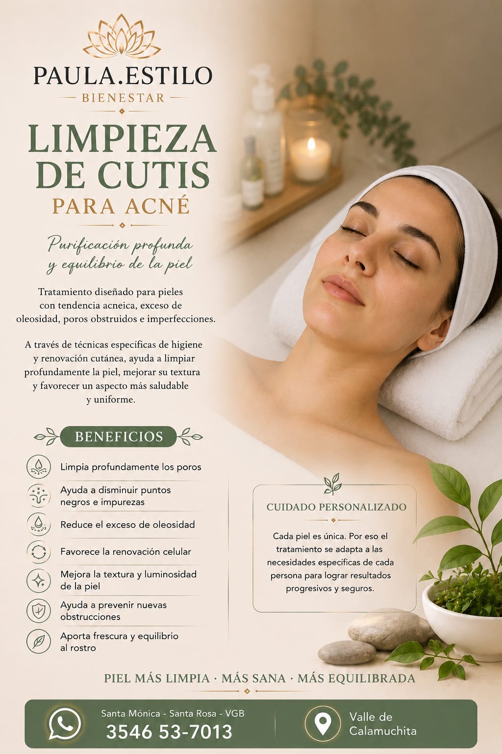 Limpieza de Cutis para Acné